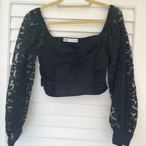 Zara Black Top